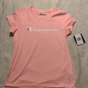 Girls Pink Champion T-Shirt NWT
